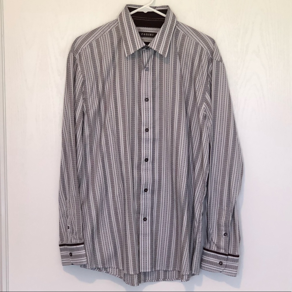 Zagiri Men’s Long Sleeve Button Down